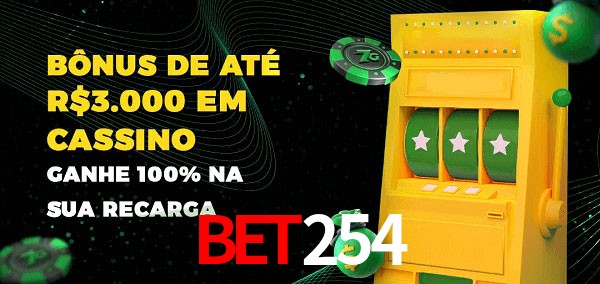 BET254 melhor bônus de depósito